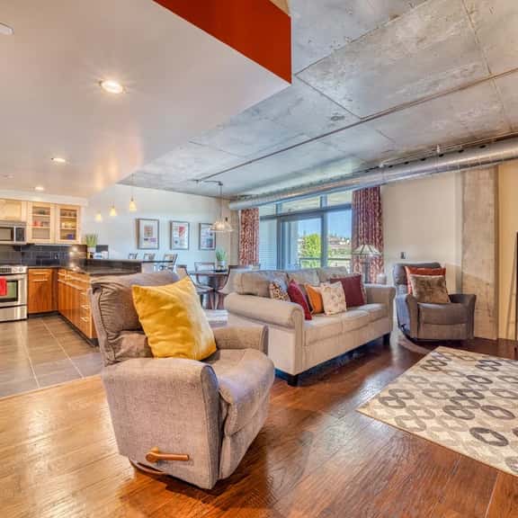 Chic Condo Steps from Spokane River And Dining - Image 1