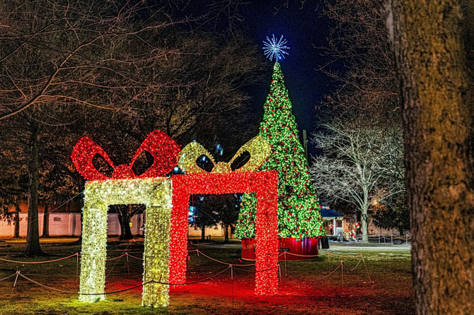 Where to stay for the Coeur d'Alene light show